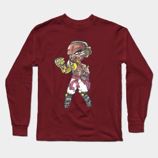 DOOM FIST CHIBI Long Sleeve T-Shirt